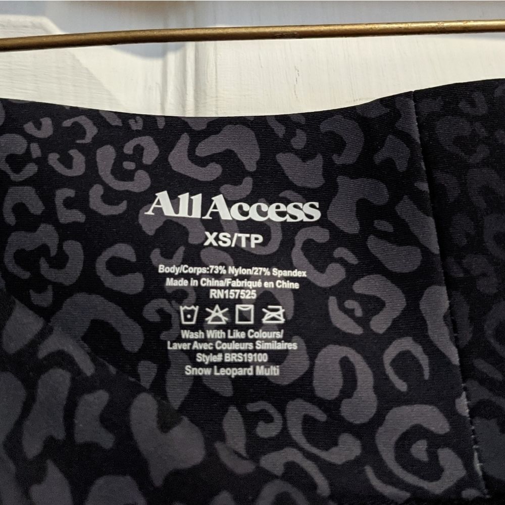 All Access Audio Leggings Snow Leopard Multi - image 6